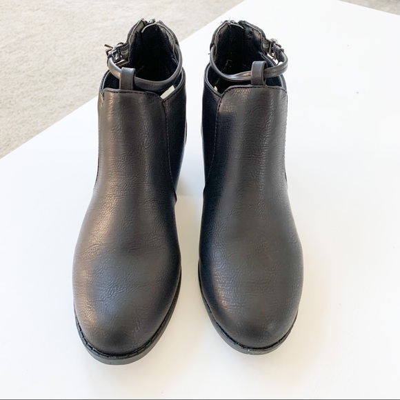 Steven Ella Black Boots T1658 - Picture 4 of 8